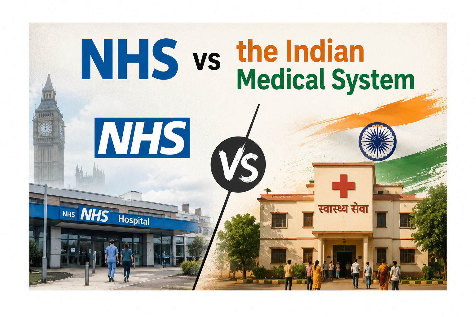 NHS vs the Indian Medical System